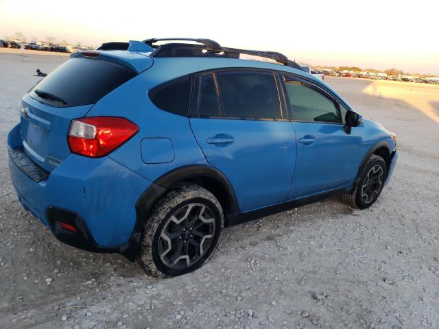 JF2GPANC2HH275273 - 2017 SUBARU CROSSTREK LIMITED BLUE photo 3