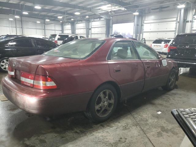 JT8BF28G315104196 - 2001 LEXUS ES 300 MAROON photo 3