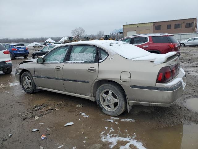 2G1WH55K519134805 - 2001 CHEVROLET IMPALA LS TAN photo 2