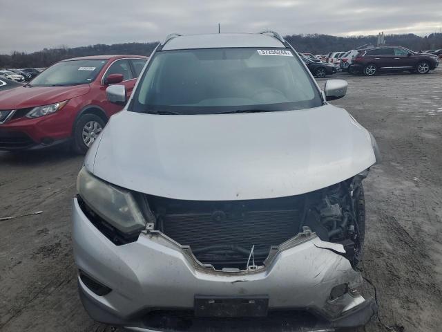 5N1AT2MT3EC764468 - 2014 NISSAN ROGUE S SILVER photo 5