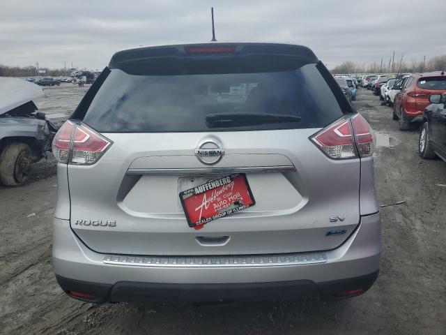 5N1AT2MT3EC764468 - 2014 NISSAN ROGUE S SILVER photo 6