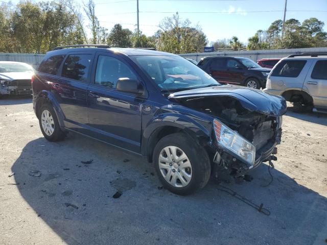 3C4PDCAB3HT682780 - 2017 DODGE JOURNEY SE BLUE photo 4