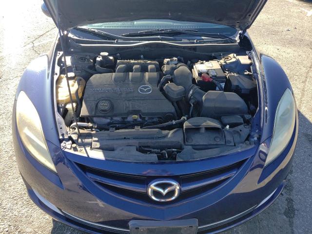 1YVHZ8CB3A5M40930 - 2010 MAZDA 6 S BLUE photo 11