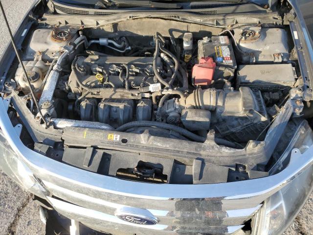 3FAHP0JA5CR289036 - 2012 FORD FUSION SEL CHARCOAL photo 11