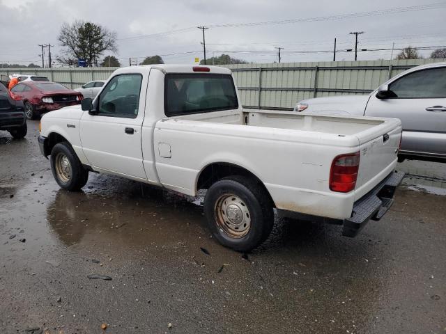 1FTYR10D54PA95301 - 2004 FORD RANGER WHITE photo 2