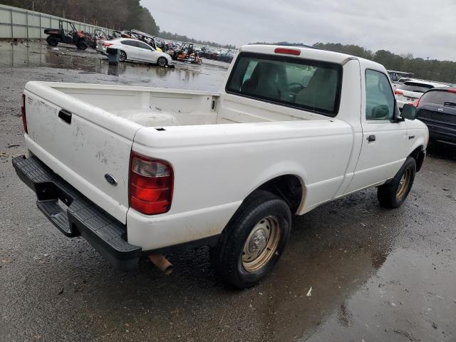 1FTYR10D54PA95301 - 2004 FORD RANGER WHITE photo 3