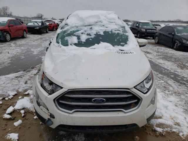 MAJ3S2GE6KC274086 - 2019 FORD ECOSPORT SE WHITE photo 5