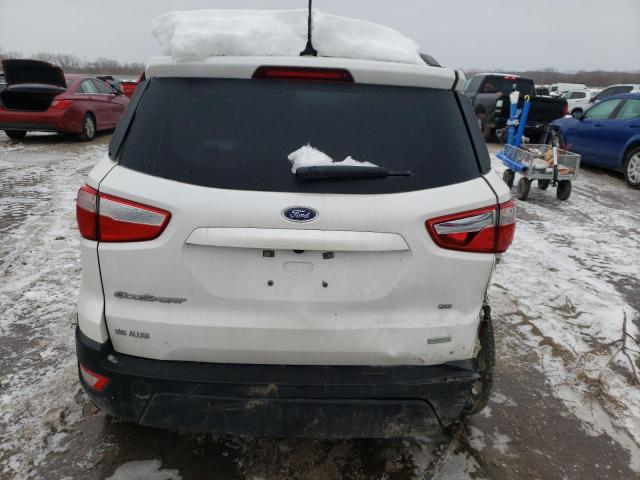 MAJ3S2GE6KC274086 - 2019 FORD ECOSPORT SE WHITE photo 6