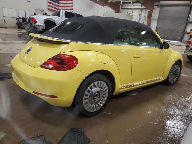 3VW507AT3EM820355 - 2014 VOLKSWAGEN BEETLE YELLOW photo 3