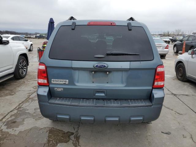 1FMCU0D70CKC65210 - 2012 FORD ESCAPE XLT BLUE photo 6