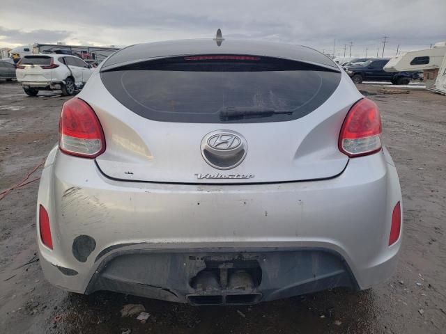 KMHTC6AD5CU077156 - 2012 HYUNDAI VELOSTER SILVER photo 6