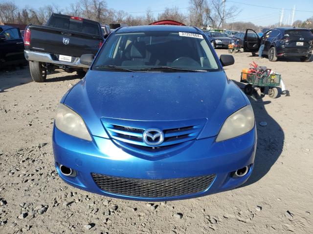 JM1BK143051284373 - 2005 MAZDA 3 HATCHBACK BLUE photo 5