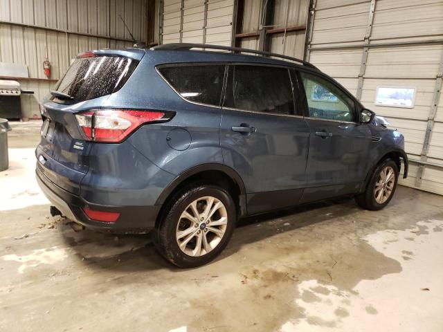 1FMCU9HD3JUC34927 - 2018 FORD ESCAPE SEL BLUE photo 3