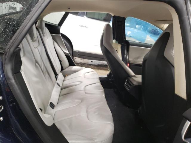 5YJSA1CN8DFP19541 - 2013 TESLA MODEL S Կապույտ լուսանկար 10