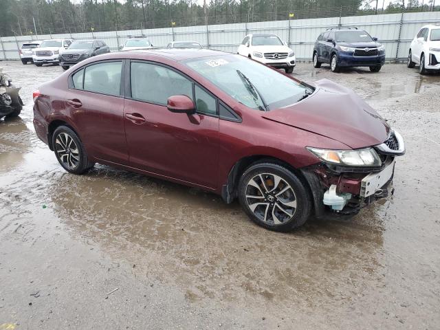 19XFB2F92DE028997 - 2013 HONDA CIVIC EXL BURGUNDY photo 4