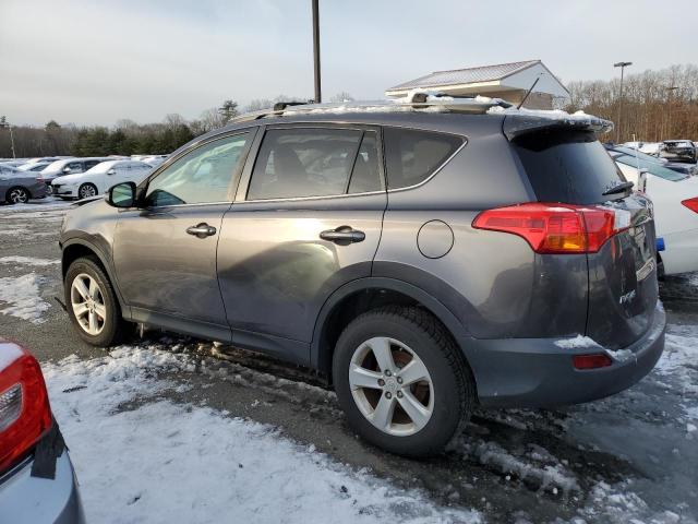 2T3RFREV0EW151809 - 2014 TOYOTA RAV4 XLE GRAY photo 2