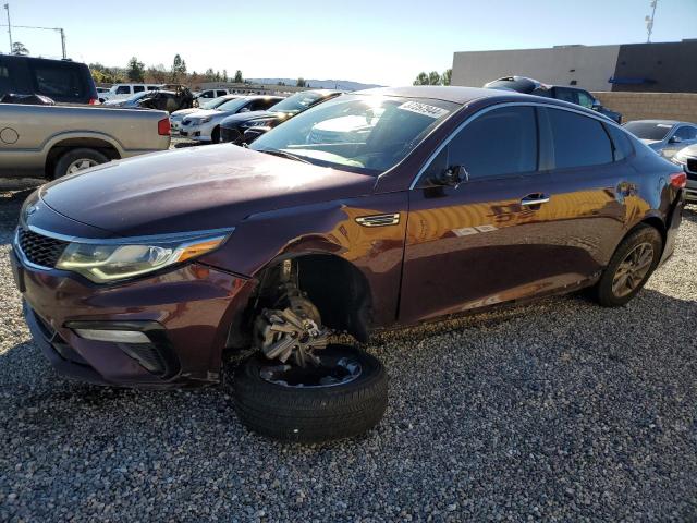 5XXGT4L38LG409952 - 2020 KIA OPTIMA LX MAROON photo 1