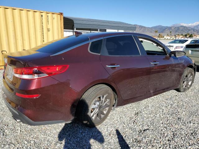 5XXGT4L38LG409952 - 2020 KIA OPTIMA LX MAROON photo 3