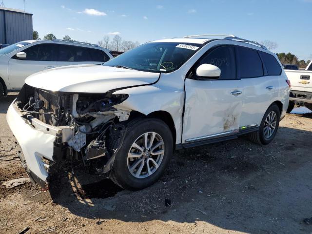 5N1AR2MN3DC653143 - 2013 NISSAN PATHFINDER S 白色 照片 1