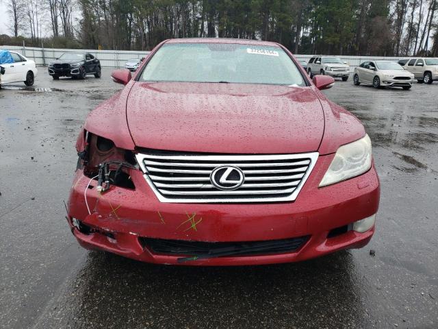 JTHBL5EF3B5104383 - 2011 LEXUS LS 460 RED photo 5