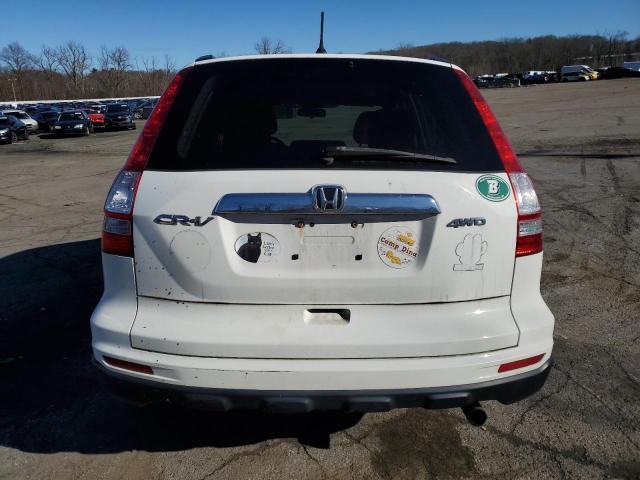 3CZRE4H56AG701648 - 2010 HONDA CR-V EX WHITE photo 6