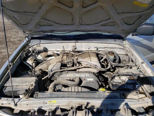 5TEGN92N83Z211660 - 2003 TOYOTA TACOMA DOUBLE CAB PRERUNNER SILVER photo 11