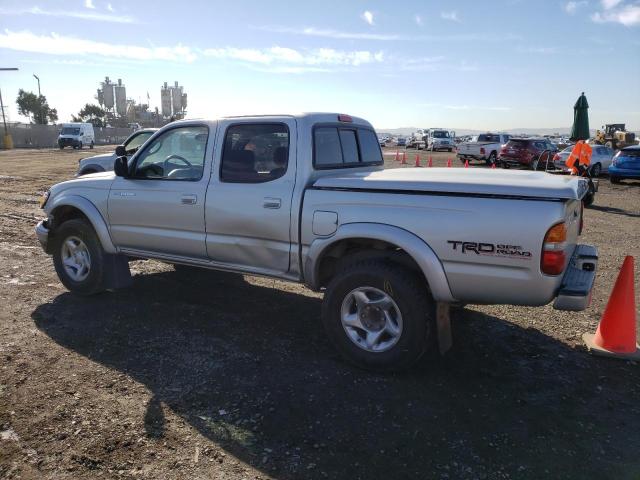 5TEGN92N83Z211660 - 2003 TOYOTA TACOMA DOUBLE CAB PRERUNNER SILVER photo 2