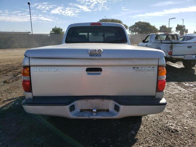 5TEGN92N83Z211660 - 2003 TOYOTA TACOMA DOUBLE CAB PRERUNNER SILVER photo 6
