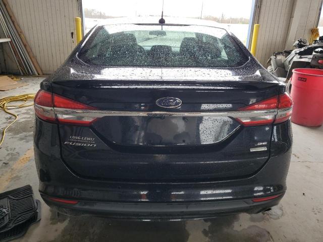 3FA6P0HD0JR216550 - 2018 FORD FUSION SE BLACK photo 6