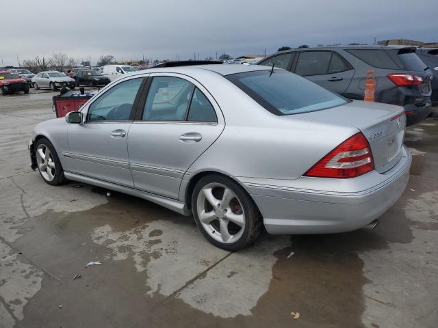 WDBRF52H16F765812 - 2006 MERCEDES-BENZ C 230 SILVER photo 2