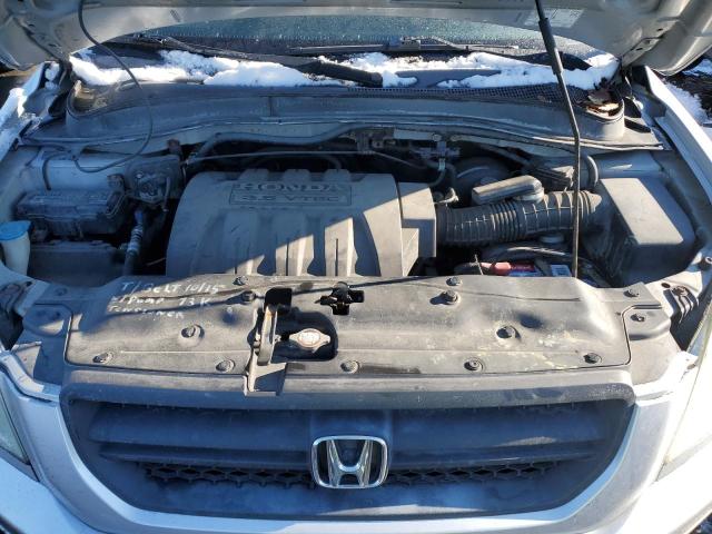 2HKYF185X5H538948 - 2005 HONDA PILOT EXL SILVER photo 11