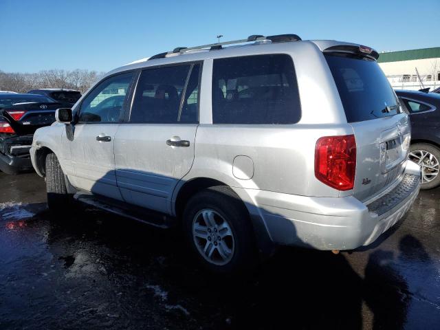 2HKYF185X5H538948 - 2005 HONDA PILOT EXL SILVER photo 2