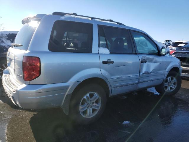 2HKYF185X5H538948 - 2005 HONDA PILOT EXL SILVER photo 3