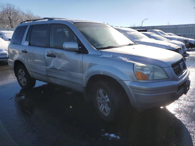 2HKYF185X5H538948 - 2005 HONDA PILOT EXL SILVER photo 4