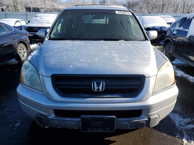 2HKYF185X5H538948 - 2005 HONDA PILOT EXL SILVER photo 5