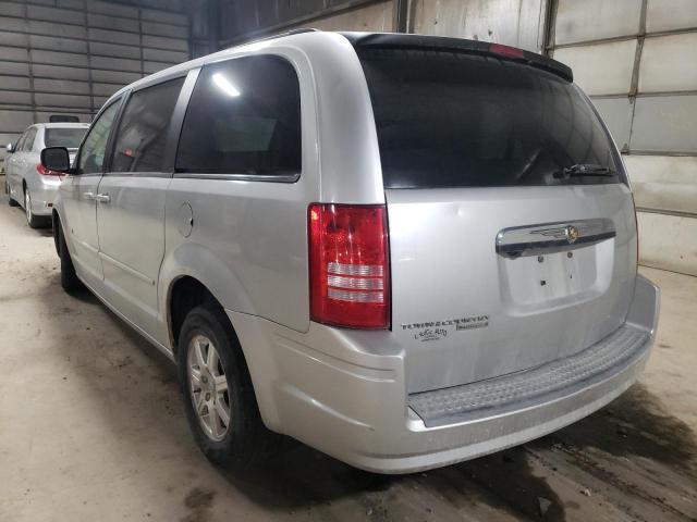 2A8HR54P58R836913 - 2008 CHRYSLER TOWN & COU TOURING SILVER photo 3