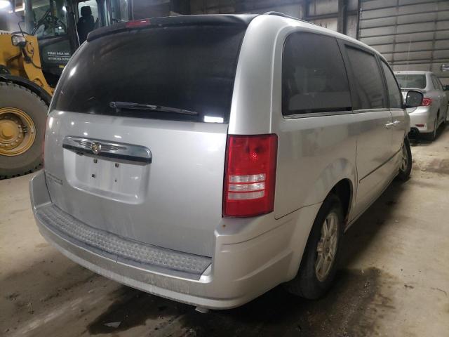 2A8HR54P58R836913 - 2008 CHRYSLER TOWN & COU TOURING ვერცხლისფერი ფოტო 4