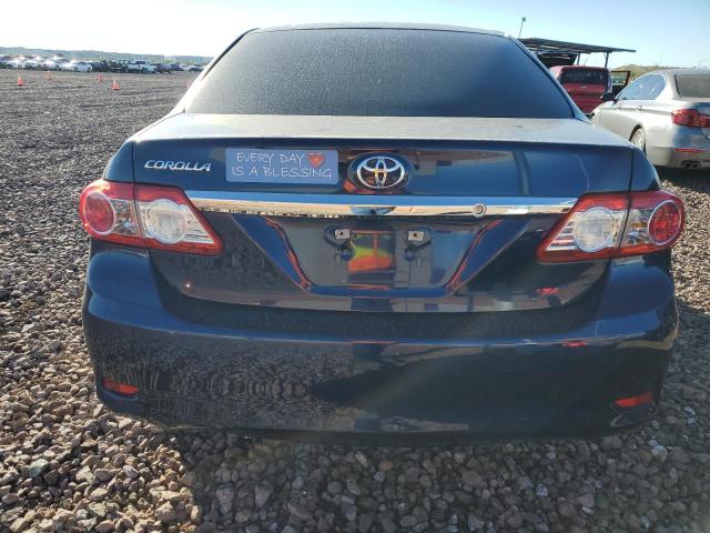 5YFBU4EE9DP188540 - 2013 TOYOTA COROLLA BASE BLUE photo 6