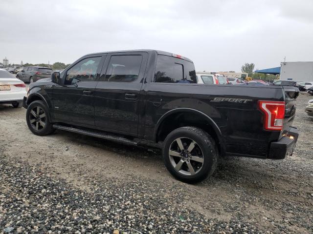 1FTEW1CG9GKF65977 - 2016 FORD F150 SUPERCREW BLACK photo 2