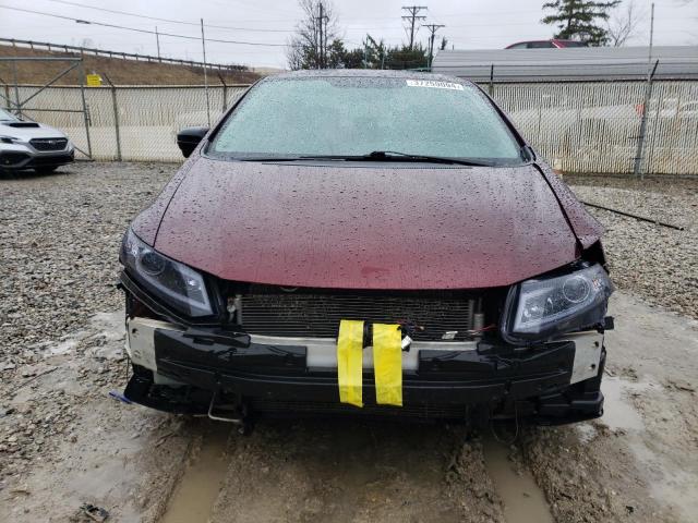 19XFB2F83EE034736 - 2014 HONDA CIVIC EX MAROON photo 5