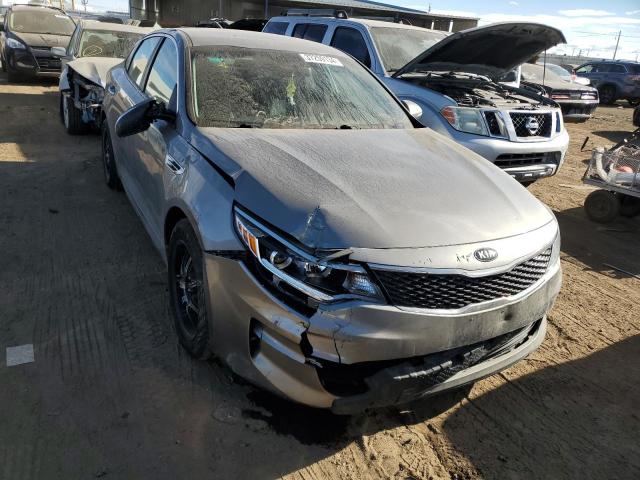 5XXGT4L39HG148452 - 2017 KIA OPTIMA LX SILVER photo 5