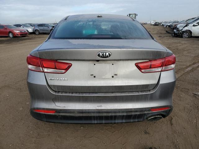 5XXGT4L39HG148452 - 2017 KIA OPTIMA LX SILVER photo 6