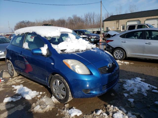 JTDJT923685141774 - 2008 TOYOTA YARIS BLUE photo 4