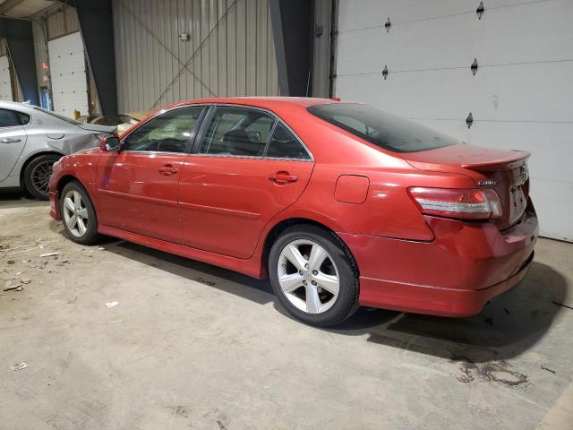 4T1BF3EKXBU671492 - 2011 TOYOTA CAMRY BASE RED photo 2