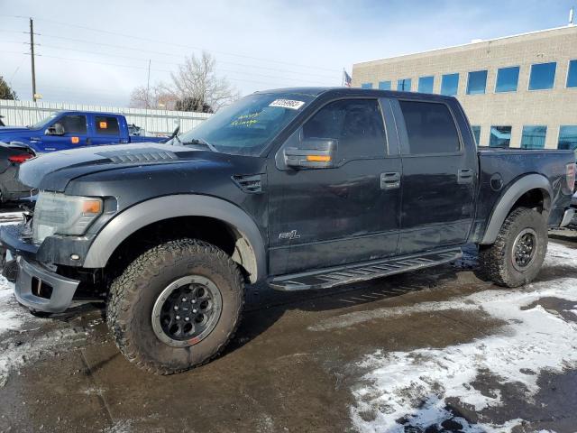 1FTFW1R65EFB01285 - 2014 FORD F150 SVT RAPTOR BLACK photo 1