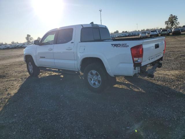 3TMAZ5CN0HM045088 - 2017 TOYOTA TACOMA DOUBLE CAB WHITE photo 2