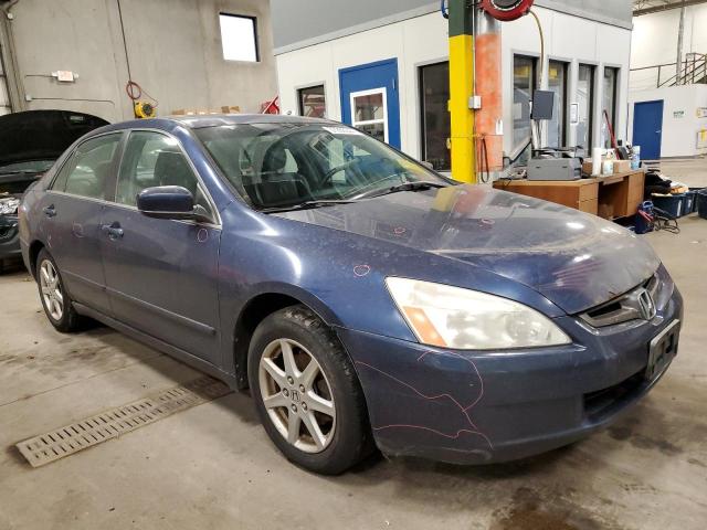 1HGCM66563A033673 - 2003 HONDA ACCORD EX BLUE photo 4