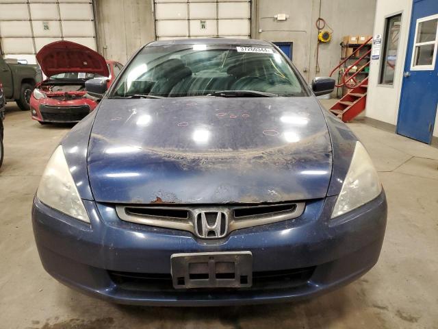 1HGCM66563A033673 - 2003 HONDA ACCORD EX BLUE photo 5