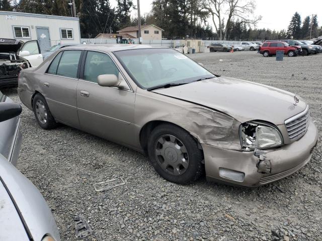 1G6KD54Y33U246289 - 2003 CADILLAC DEVILLE TAN photo 4