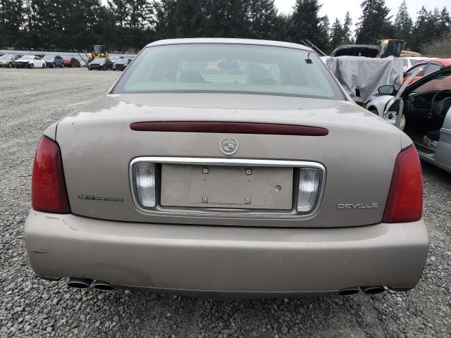 1G6KD54Y33U246289 - 2003 CADILLAC DEVILLE TAN photo 6